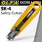 OLFA Carton Knife Sk4 Safety& Free Skb-2 And 1 Rskb-2 Blades